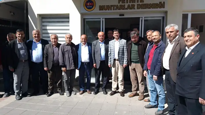 MİLLETVEKİLİ ADAY ADAYI OTGÖZ'DEN, BAŞKAN CANÖZÜ'NE ZİYARET