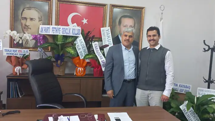 MİLLETVEKİLİ ADAY ADAYI YILDIRIM'DAN BAŞKAN KOVANCI'YA ZİYARET