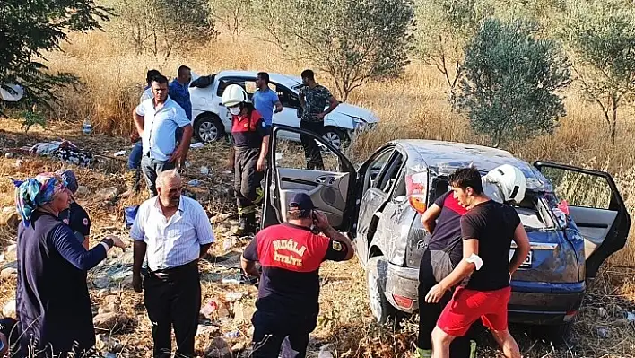 Muğla-Aydın Karayolunda Kaza: 4 Yaralı