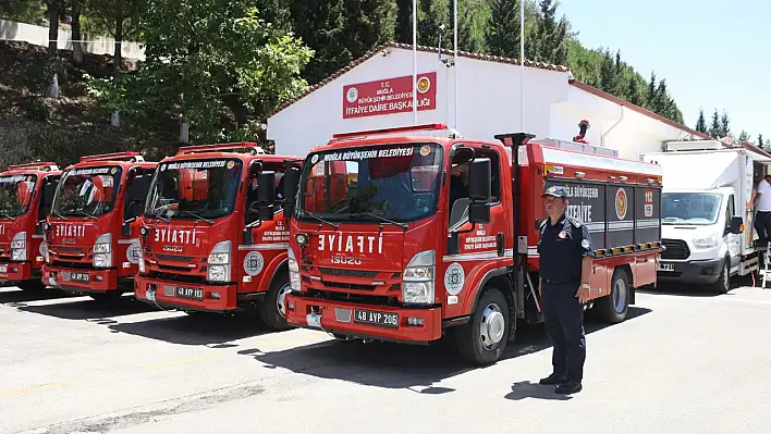 Muğla Büyükşehir İtfaiyesi'ne 72 Yeni Araç Geliyor