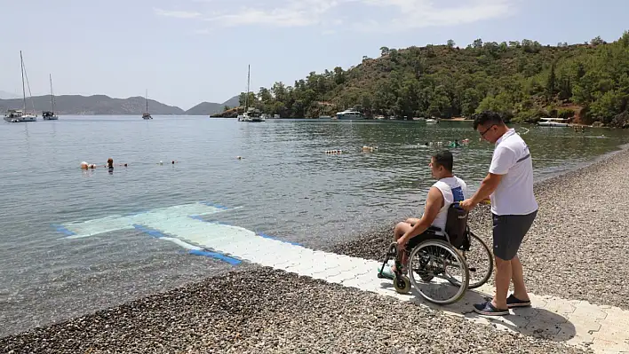 Muğla'da Engelsiz Plajlarla Hayat Kolaylaşıyor