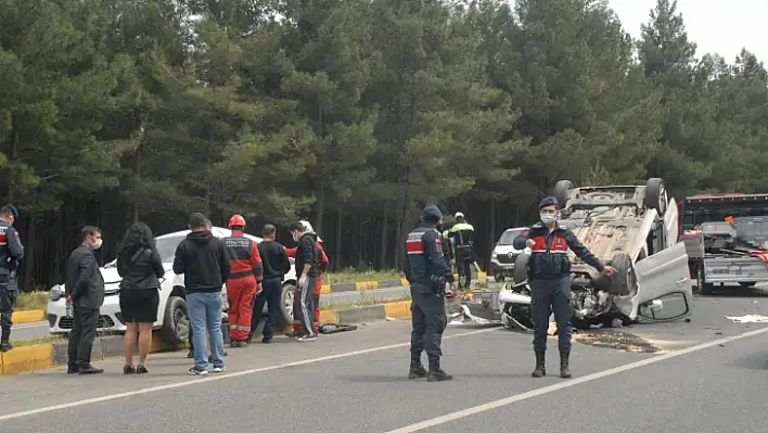 Muğla'da kaza 1 ölü 5 yaralı