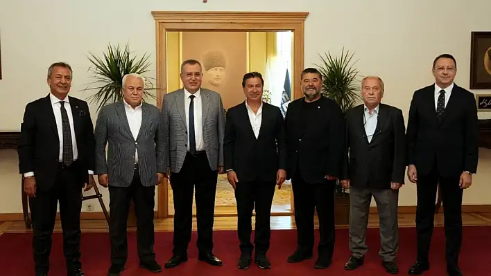 Muğla Odaları ve Borsa Başkanlarından Başkan Aras'a Ziyaret