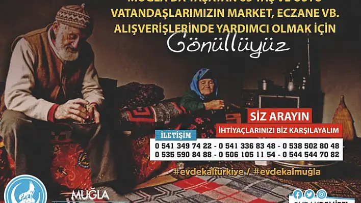Muğla Ülkü Ocakları Yaşlılar İçin Seferber Oldu