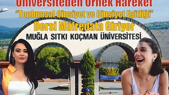 Muğla Üniversitesi Örnek Oluyor