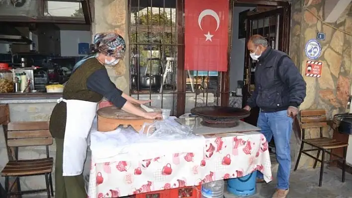 Muhtar Arıcan kısıtlama sürecinde görevinin başındaydı