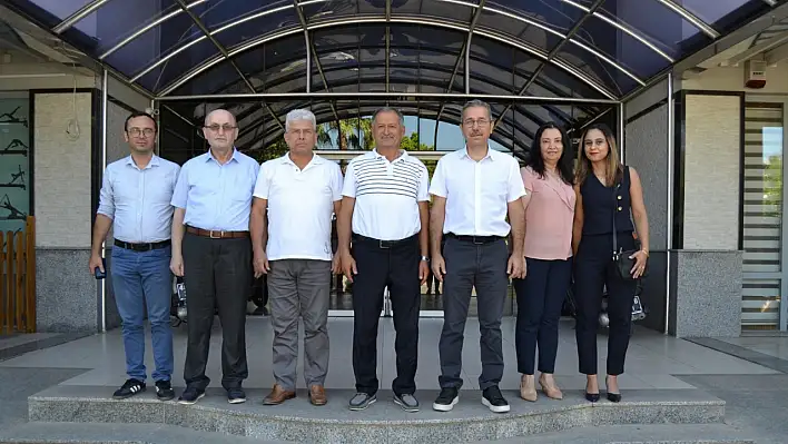Murat İnce ve Yönetimi, Başkan Soydemir'le Bir Araya Geldi