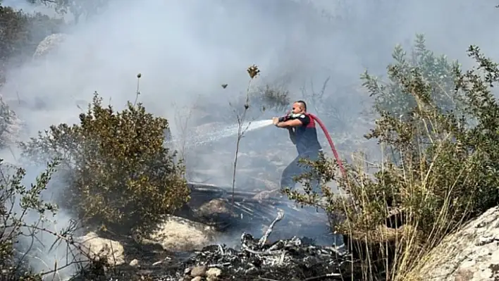 MUSKİ'nin Arıttığı Su İle Bodrum'da Çıkan Yangın Söndürüldü