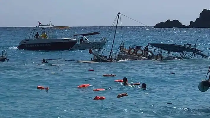 Ölüdeniz'de batan tekneden acı haber geldi