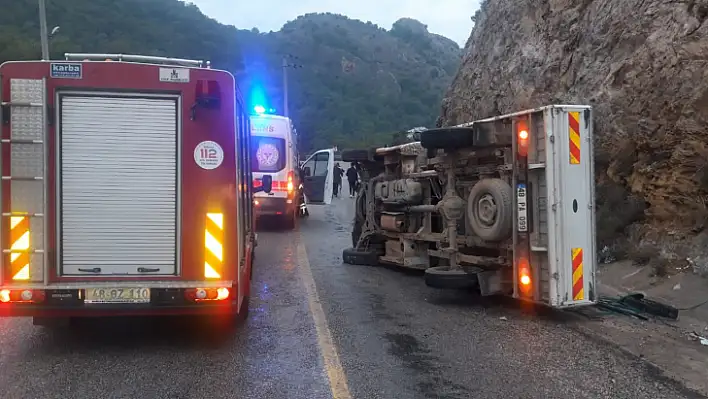 Ölüdeniz'de kaza 1 yaralı