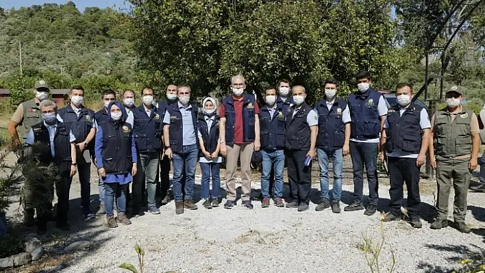 Orman Genel Müdürü Bekir Karacabey Muğla'da İncelemelerde Bulundu