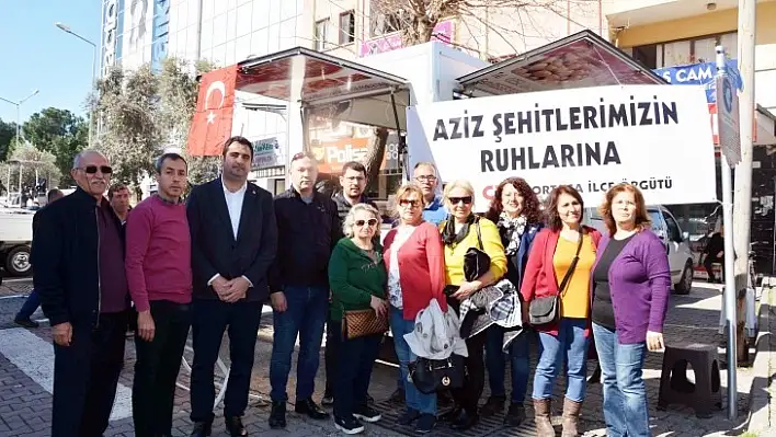 Ortaca CHP'den Şehitler İçin Lokma Hayrı