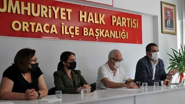 Özcan'dan CHP Ortaca İlçe Teşkilatı'na ziyaret