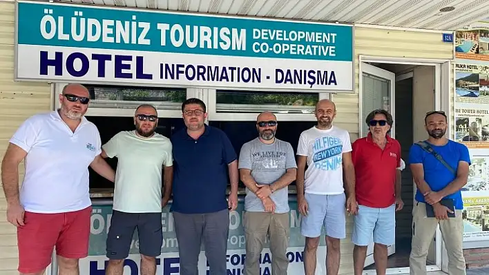 Paraşüt Kooperatifinden, Başkan Kökten'e 'HAYIRLI olsun' ziyareti