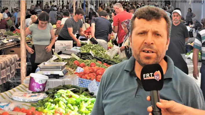 Pazar Esnafı Maliyetlerden Dolayı Zararına Satış Yapıyor