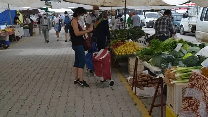 Pazarcılar memnun, vatandaş nefes aldı