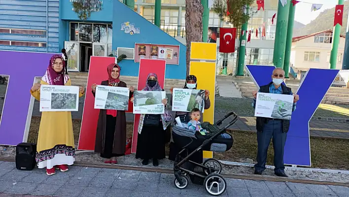 Saadet Partisi Kadın Kolları'ndan 'Necmettin Erbakan Umut Ormanı Projesi'