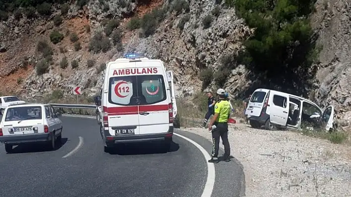 Sakar Rampasında Kaza: 6 Yaralı