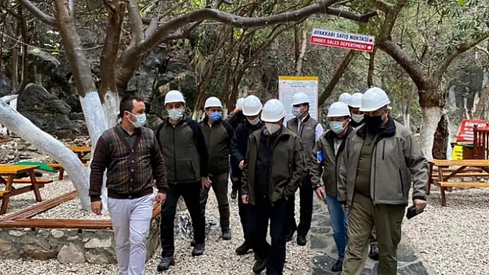 Saklıkent Kanyonunda denetleme ve incelemelerde bulunuldu