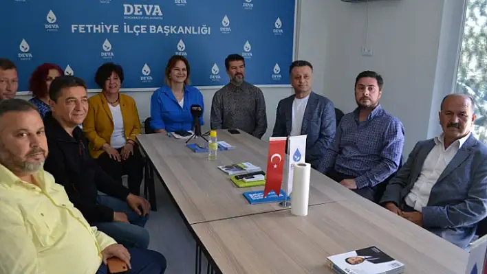 SANEM OKTAR'DAN DEVA PARTİSİ'NE ZİYARET