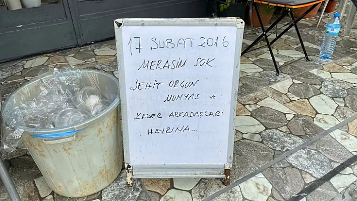 Şehit Orçun Munyas hayrına lokma