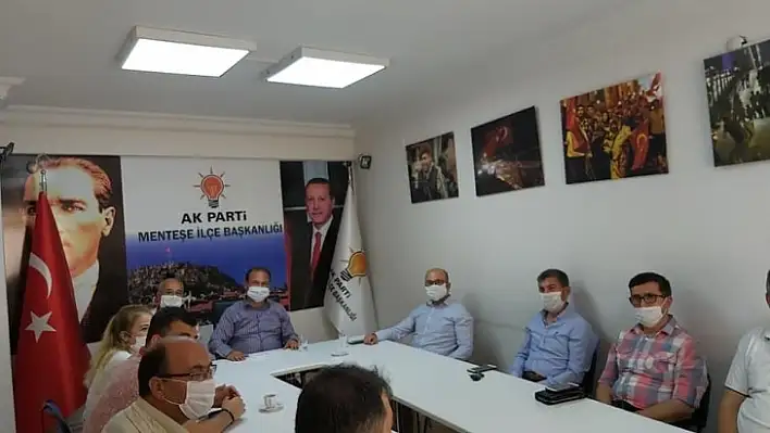 Sendika Başkanlarından, AK Parti Menteşe'ye Ziyaret
