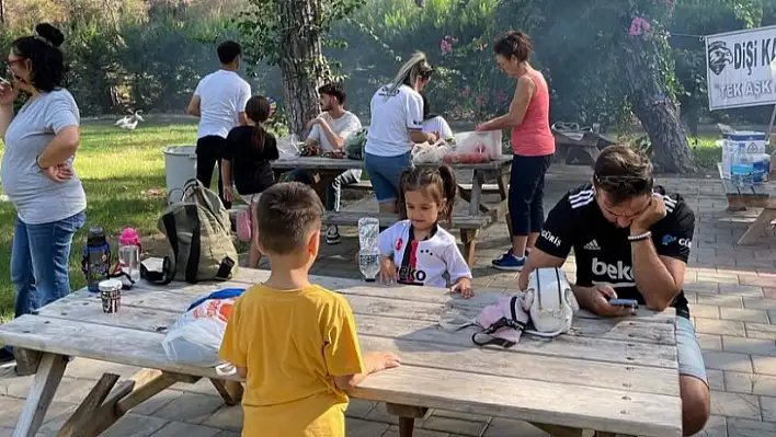 Sevgi Yurdu çocuklarına mangal etkinliği