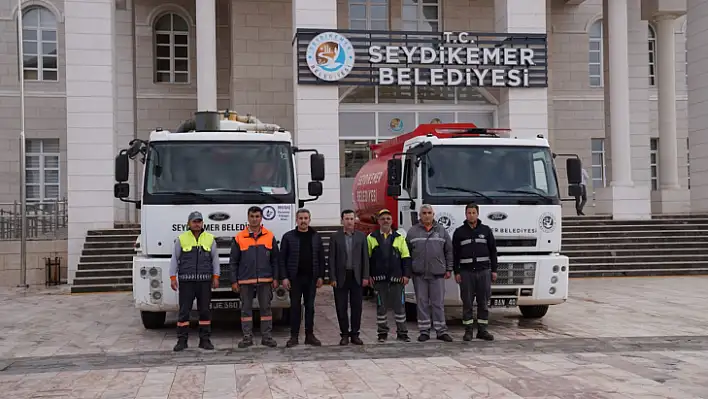 SEYDİKEMER BELEDİYESİ'NDEN KUMLUCA'YA DESTEK