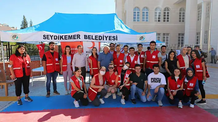 Seydikemer Belediyesi ve Kızılay sporcuların yanında