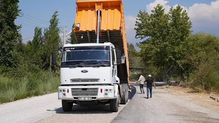 Seydikemer'de asfalt çalışmaları tamamlandı