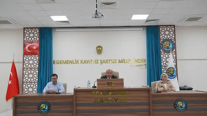 SEYDİKEMER'DE BELEDİYE MECLİS TOPLANTISI YAPILDI