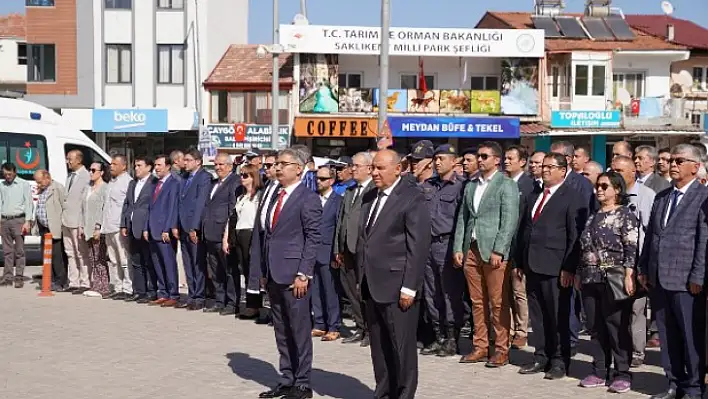 SEYDİKEMER'DE CUMHURİYETİN 99'UNCU YAŞI KUTLANIYOR