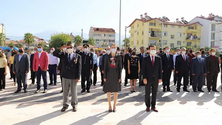 Seydikemer'de Gaziler Günü törenle kutlandı