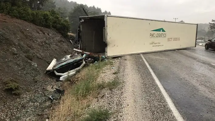 Seydikemer'de kaza: 1 yaralı