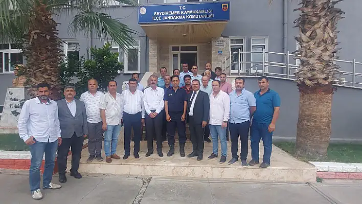 Seydikemer'de MHP Heyetinden Protokol Ziyaretleri