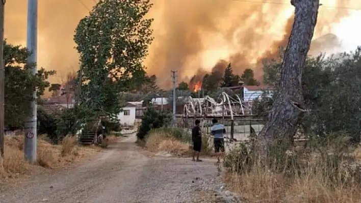 Seydikemer'de orman yangını çıkardığı iddiasıyla yakalanan zanlı tutuklandı