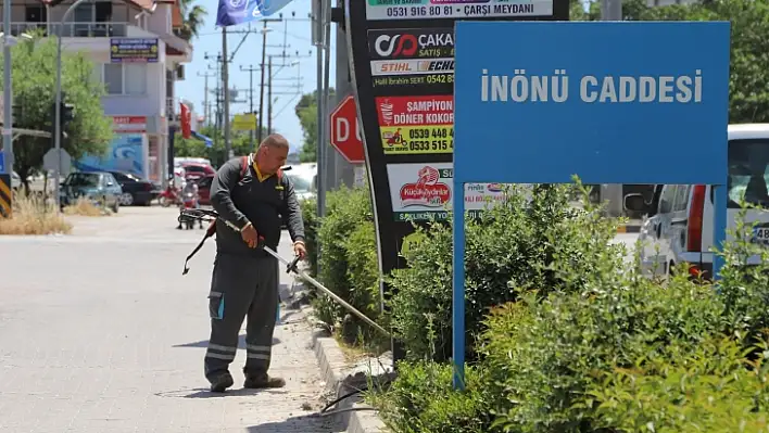 Seydikemer'de refüj bakım çalışmaları sürüyor