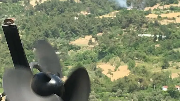Seydikemer'de Çıkan Orman Yangını Büyümeden Söndürüldü