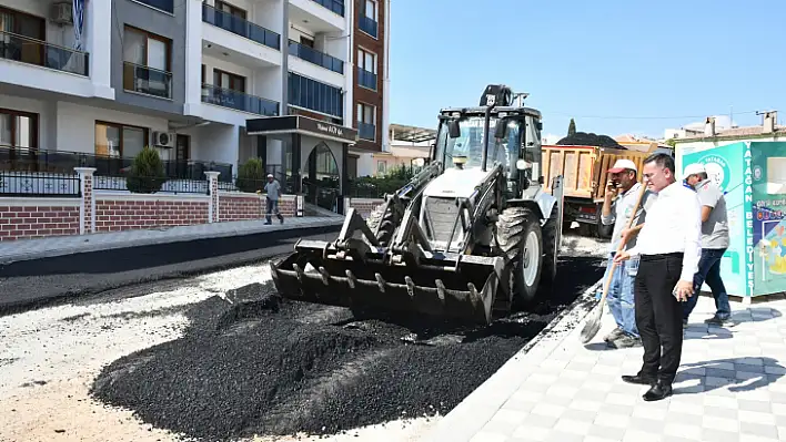 Sıcak Asfalt Çalışmaları Sürüyor