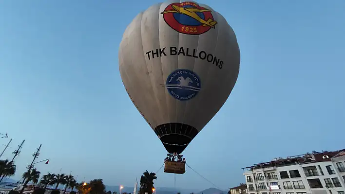 Sıcak Hava Balonu ile uçtular