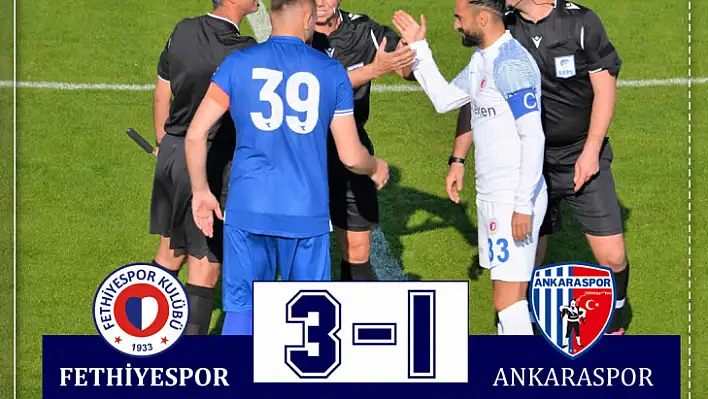 ŞİMŞEKLER'DEN NET GALİBİYET 3-1