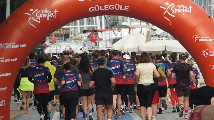 Sporfest koşusu start aldı