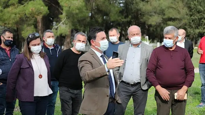 Tarımsal çalışmaları yerinde incelediler 