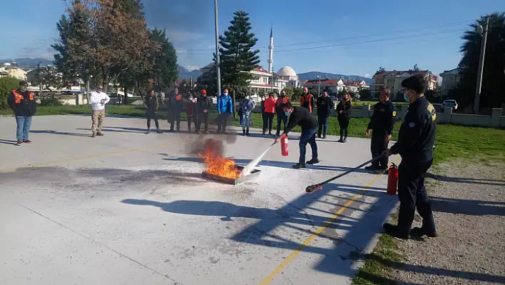 Tatbikatlar ve eğitimler sürüyor