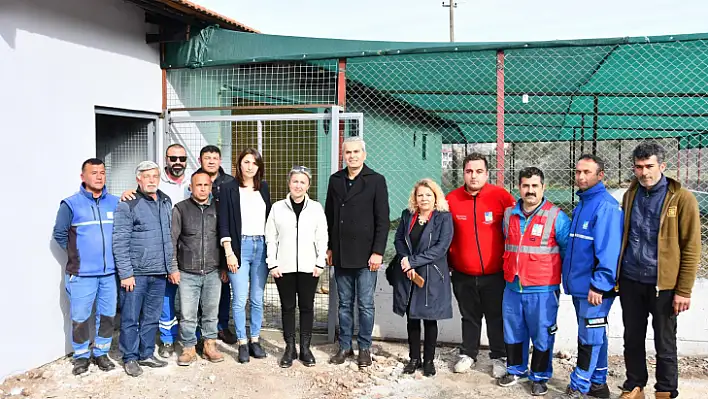 Tavuk yumurtası üretim tesisinde çalışmalar sona geldi