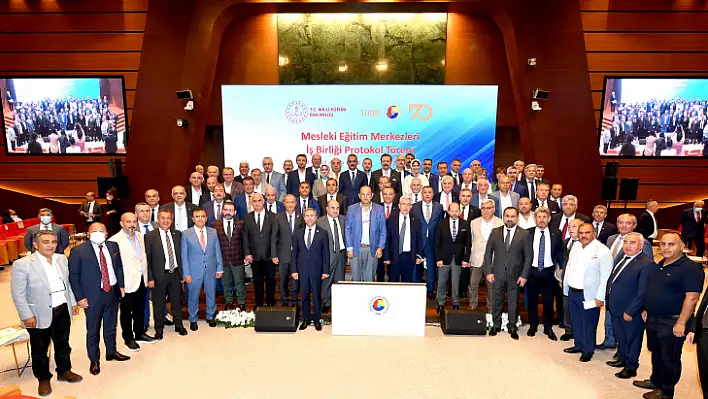 TOBB VE MİLLİ EĞİTİM BAKANLIĞI ARASINDA MESLEKİ EĞİTİM İŞBİRLİĞİ