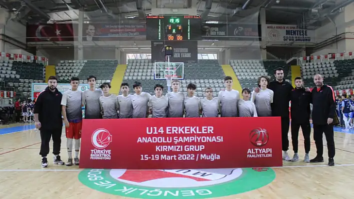 TÜRKİYE U14 BASKETBOL ERKEKLER ANADOLU ŞAMPİYONASI SONA ERDİ