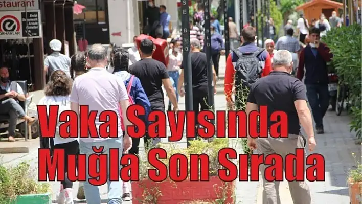 Vaka Sayısında Muğla Son Sırada