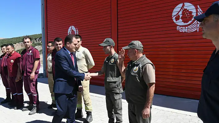 Vali İdris Akbıyık'ın Yatağan Ziyareti