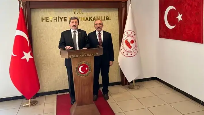 VALİ TAVLI'DAN KAYMAKAM KARAMAN'A ZİYARET